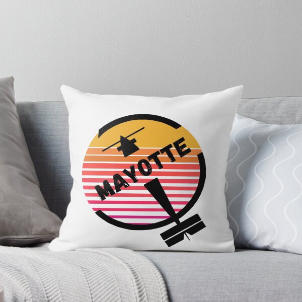 Item preview, Mayotte France - Retro Sunset Vintage Plane Airpot Travel Design designed and sold by Vintage-TM.