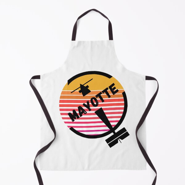 Item preview, Mayotte France - Retro Sunset Vintage Plane Airpot Travel Design designed and sold by Vintage-TM.