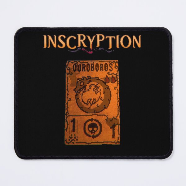 Item preview, Inscryption Psychological Horror Ouroboros Card Game Halloween Scary Spooky Dark Escape-room Puzzles designed and sold by Xeuno.
