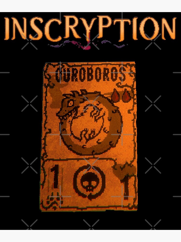 Inscryption Psychological Horror Ouroboros Card Game Halloween Scary Spooky Dark Escaperoom
