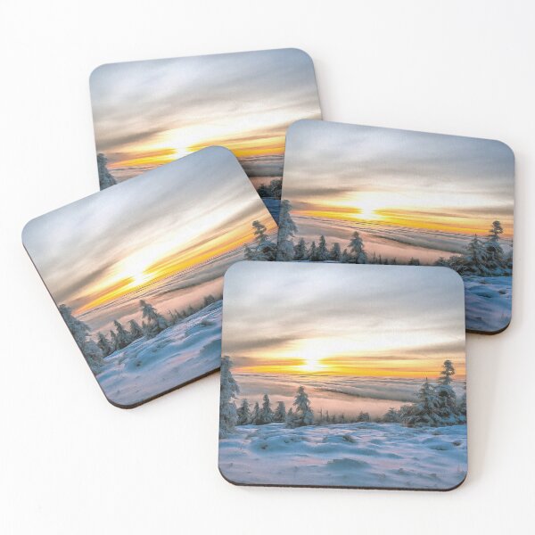Item preview, Sunset in The Winter Forest  designed and sold by Elaine Manley.