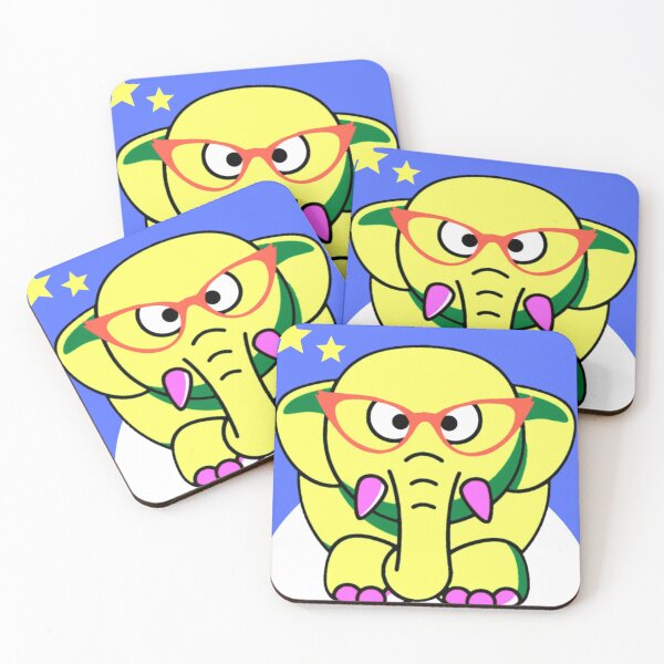 Item preview, Super elephant  designed and sold by COLORFULEMOJI.