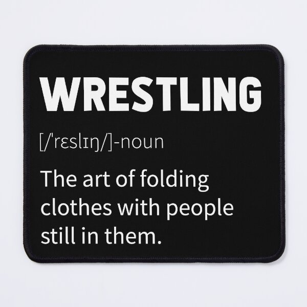 Item preview,  wrestling definition - Christmas or Birthday funny gift for wrestling lovers designed and sold by Best-Designers.