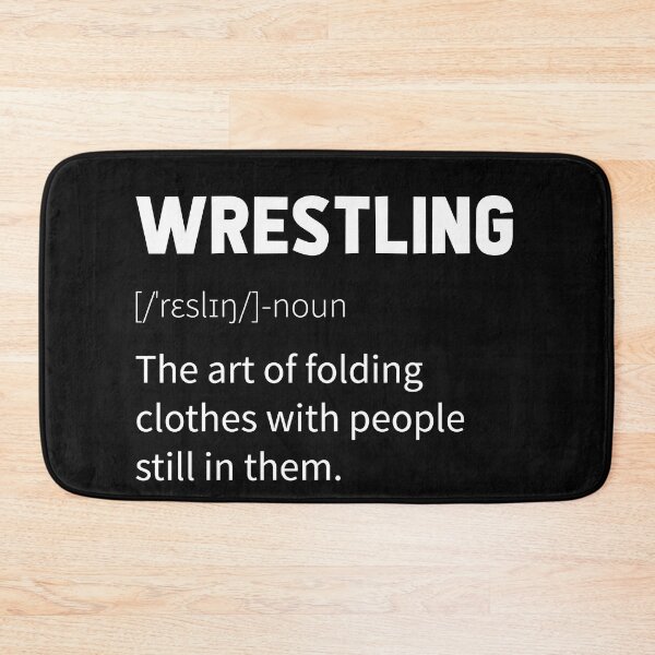 Item preview,  wrestling definition - Christmas or Birthday funny gift for wrestling lovers designed and sold by Best-Designers.