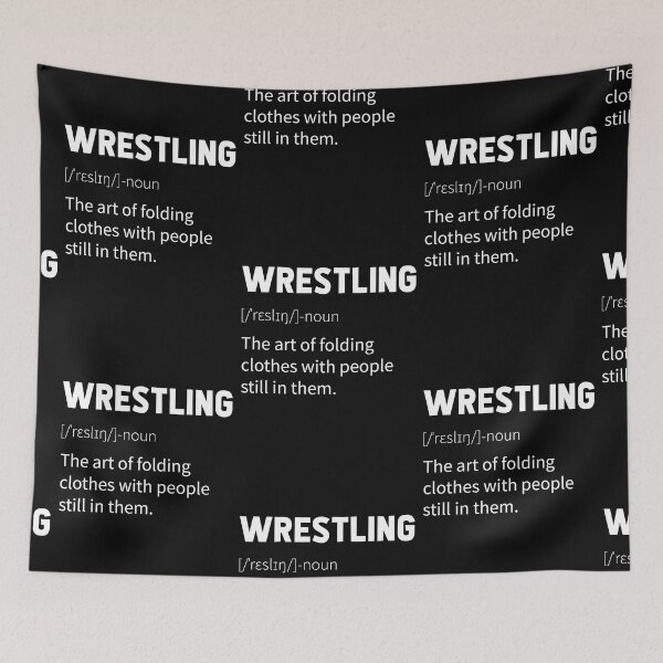 Item preview,  wrestling definition - Christmas or Birthday funny gift for wrestling lovers designed and sold by Best-Designers.