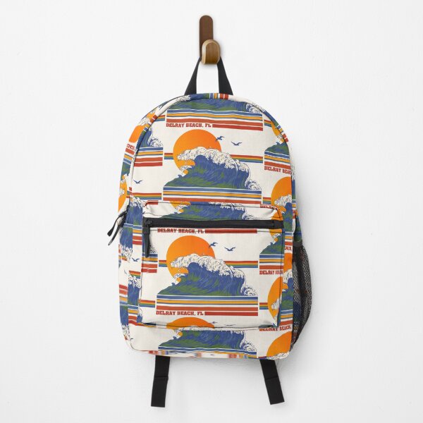 Item preview, Retro Delray Beach Florida 70s Style Tourist Souvenir designed and sold by ourkid.