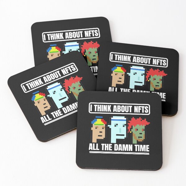Item preview, I Think About NFTs All The Damn Time - NFT Collector Crypto Investor Degen  designed and sold by nft-millionaire.