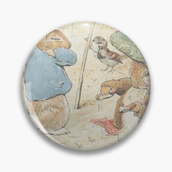 Aperçu de l'œuvre Beatrix Potter Peter Rabbit et Benjamin Bunny Illustration créée et vendue par Pinkmagenta.