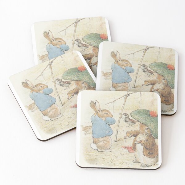 Item preview, Beatrix Potter Peter Rabbit and Benjamin Bunny Illustration  designed and sold by Pinkmagenta.