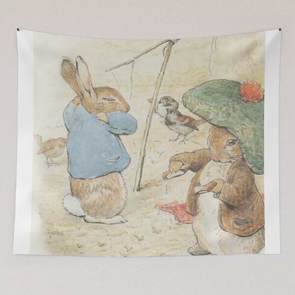 Item preview, Beatrix Potter Peter Rabbit and Benjamin Bunny Illustration  designed and sold by Pinkmagenta.