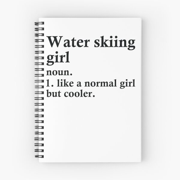 Item preview, Water Skiing Girl Funny Waterski Definition designed and sold by woodesigner.