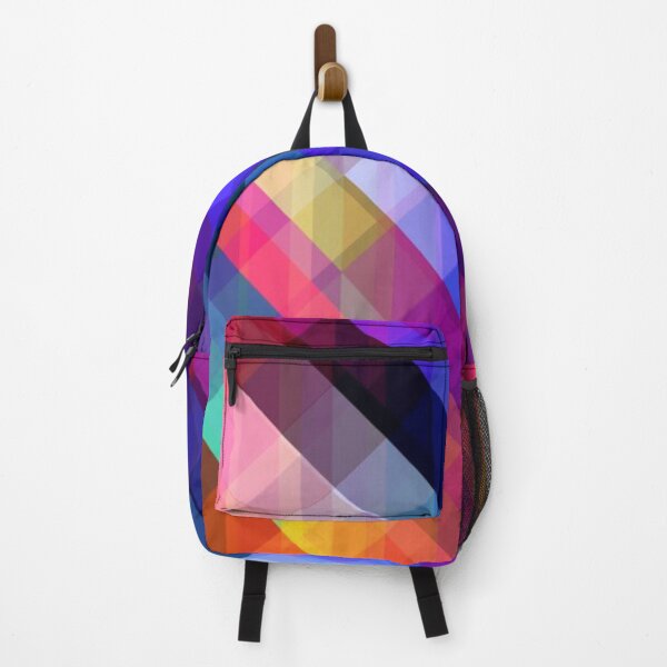 Item preview, Stripes, crossed, multicolored, abstract designed and sold by MusicSkateboard.