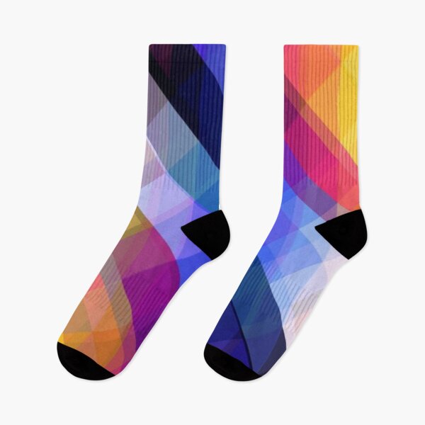 Item preview, Stripes, crossed, multicolored, abstract designed and sold by MusicSkateboard.