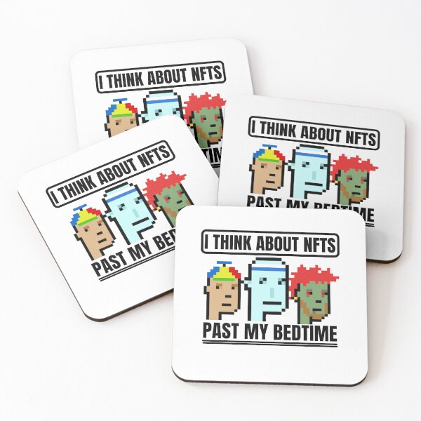 Item preview, I Think About NFTs Past My Bedtime - NFT Collector Crypto Investor Degen  designed and sold by nft-millionaire.