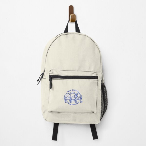 Item preview, Take care of your friends - blue designed and sold by Studio Earthling.