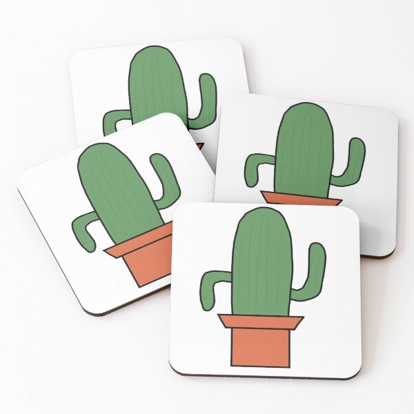 Item preview, Green Cactus in a Brown Vase designed and sold by ChifaeT.