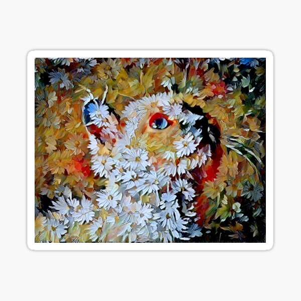 Daisy the Cat Sticker