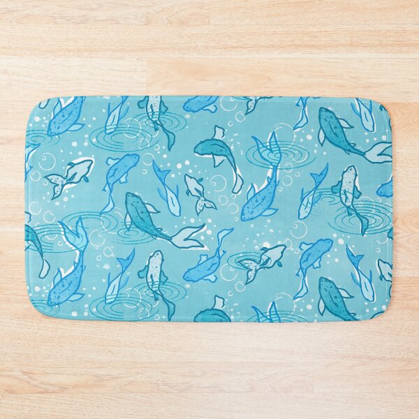 Item preview, Light Blue Oriental Fishes designed and sold by Carolina Diaz.