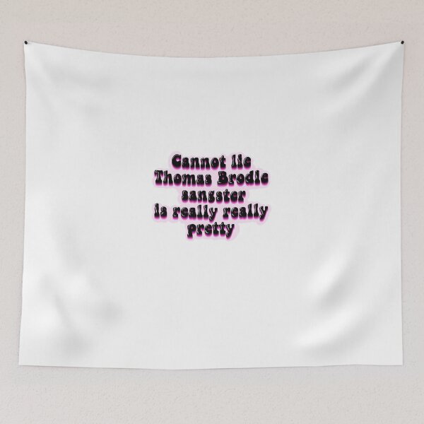 Item preview, Pretty Thomas Brodie Sangster fandom designed and sold by freya kelly.