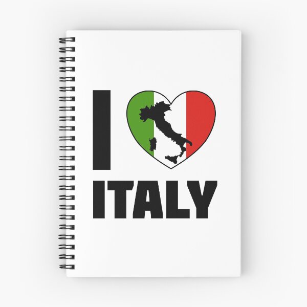Item preview, I Love Italy - Italy Silhouette in Italian Heart designed and sold by molamode.
