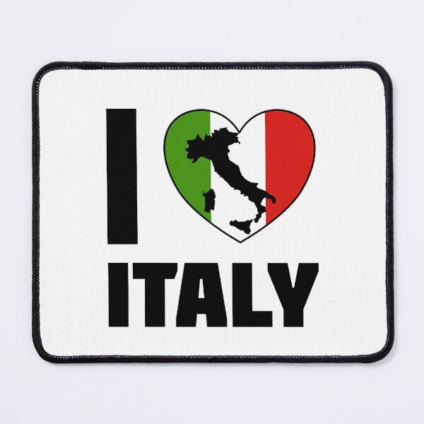 Item preview, I Love Italy - Italy Silhouette in Italian Heart designed and sold by molamode.