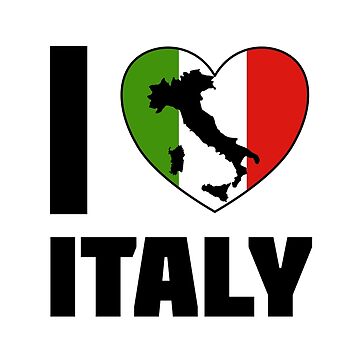  P.S. I Love Italy God Made Me Italian Cute Infant T