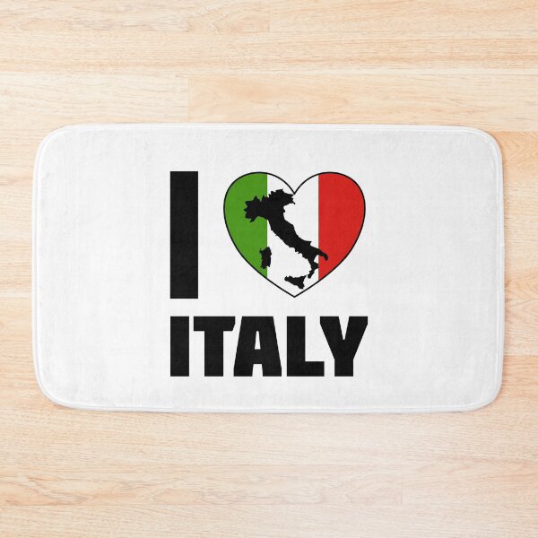 Item preview, I Love Italy - Italy Silhouette in Italian Heart designed and sold by molamode.