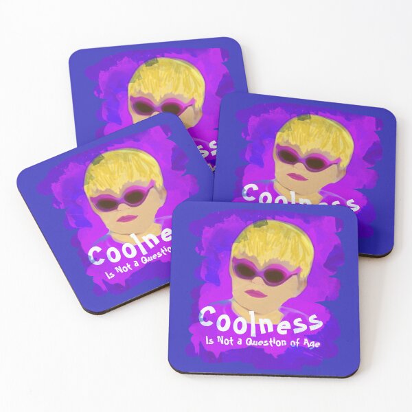 Item preview, Coolness is not a question of age - girl in sunglasses photo design designed and sold by kikidu21.