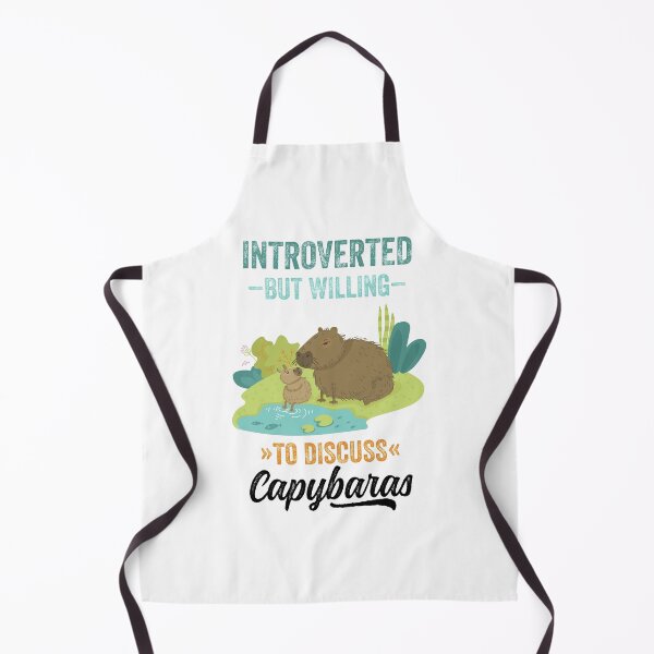 Item preview, Introverted But Willing To Discuss Capybaras #2 designed and sold by PoeticDesign.