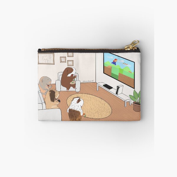 Item preview, Piggies playing video game  designed and sold by mondesign26.