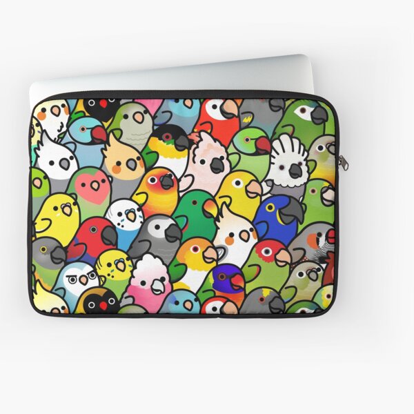 Everybirdy Pattern Laptop Sleeve