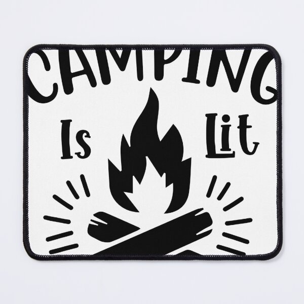 Item preview, Burning Campfire designed and sold by naturehikers.