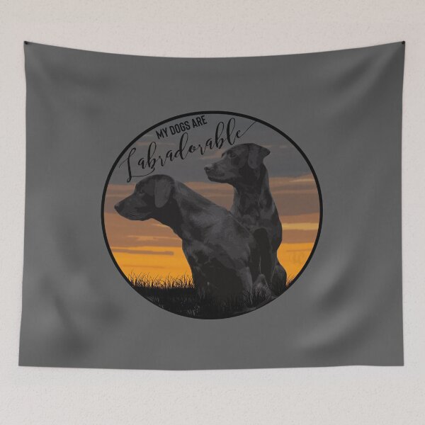 Item preview, My Dogs are Labradorable Labrador Retriever Design designed and sold by LifeCrush.