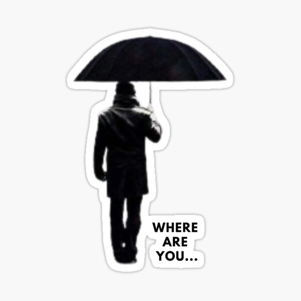 following myself, Sticker