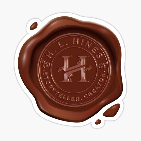 H.L.Hines Wax Seal Sticker