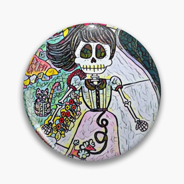 Item preview, Lively Bones, patinadora retro designed and sold by LuvbuzzArt.