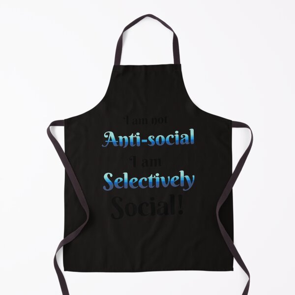 Item preview, Copie de I am not antisocial i am selectively social Classic . designed and sold by diazcelia94.