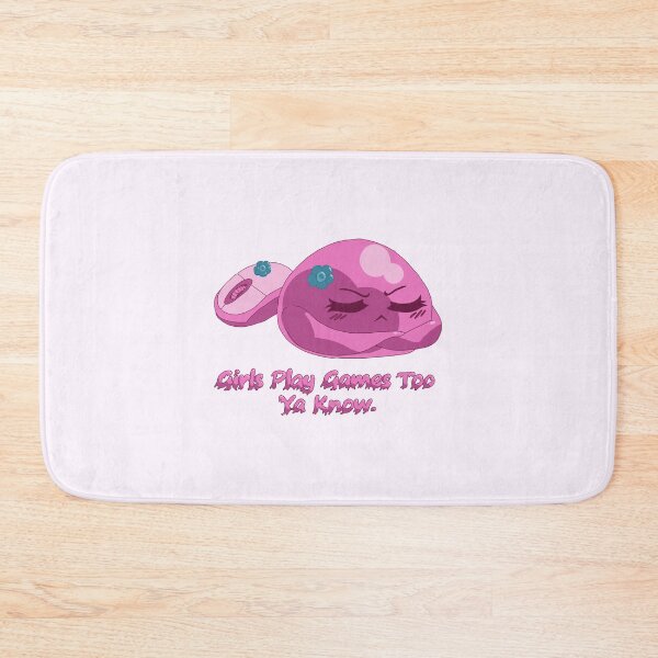 Item preview, Cute Pink Cartoon Slime Girl Gamer pc version 1 designed and sold by TheFoxyWolfShop.