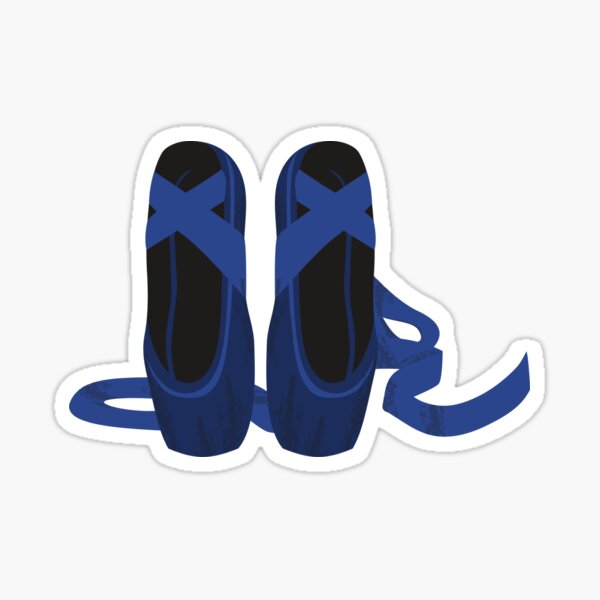 "Ballet shoes" Sticker by MoonlightRay Redbubble