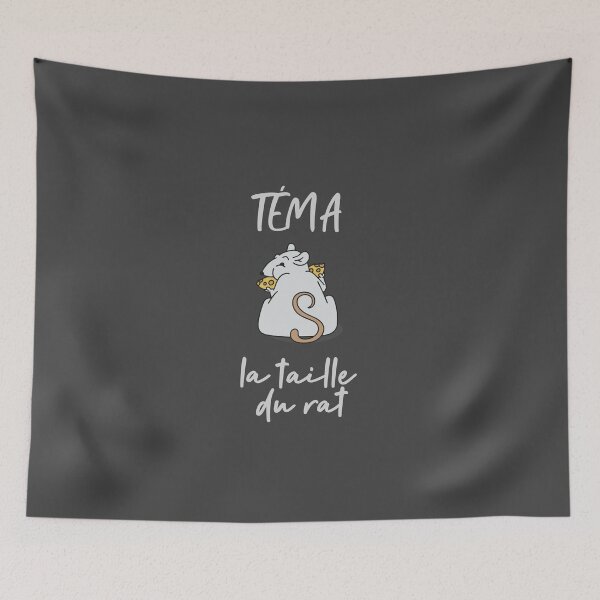 Item preview, TÉMA LA TAILLE DU RAT designed and sold by Monsieur-T.