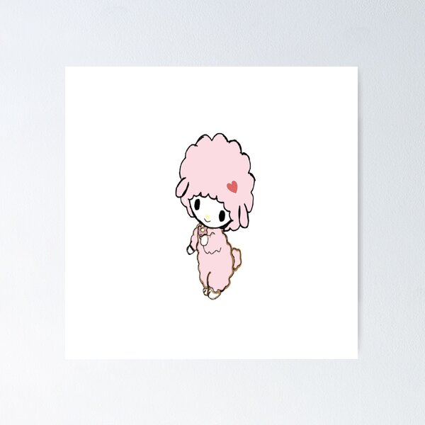 Item preview, Linda oveja rosa mullida designed and sold by mothmonster.
