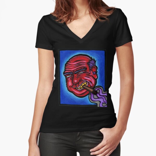 Frank Fitted V-Neck T-Shirt