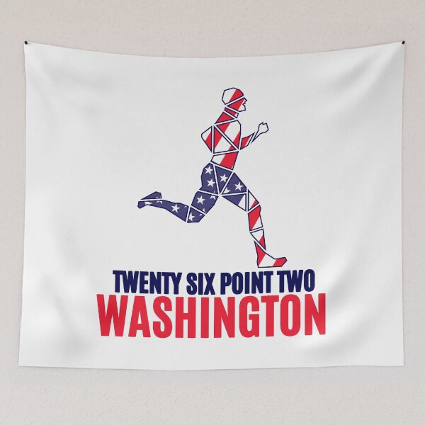 Item preview, 26.2 WASHINGTON MARATHON designed and sold by the Zarock Shop.