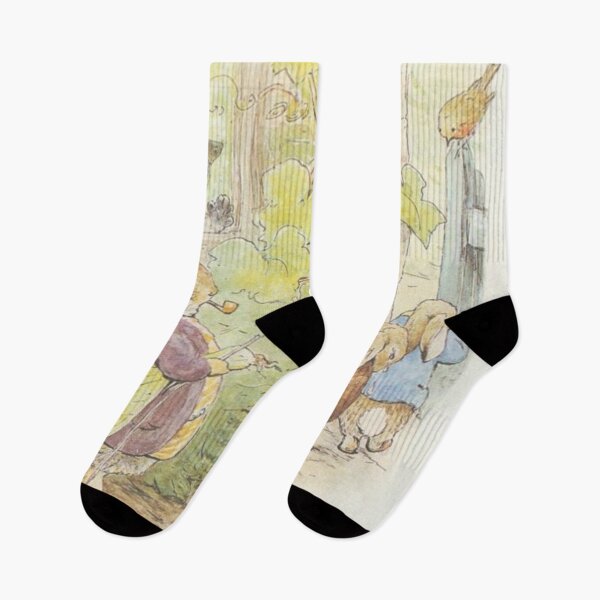 Item preview, Beatrix Potter Benjamin Bunny Illustration  designed and sold by Pinkmagenta.