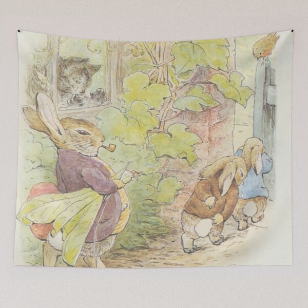 Item preview, Beatrix Potter Benjamin Bunny Illustration  designed and sold by Pinkmagenta.