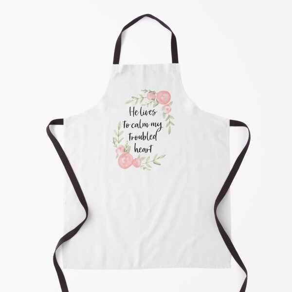 Item preview, He lives to calm my troubled heart designed and sold by Handdrawnbyzoe.