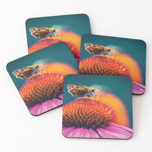 Item preview, Fiery Skipper on a Flower designed and sold by ILD-Photography.