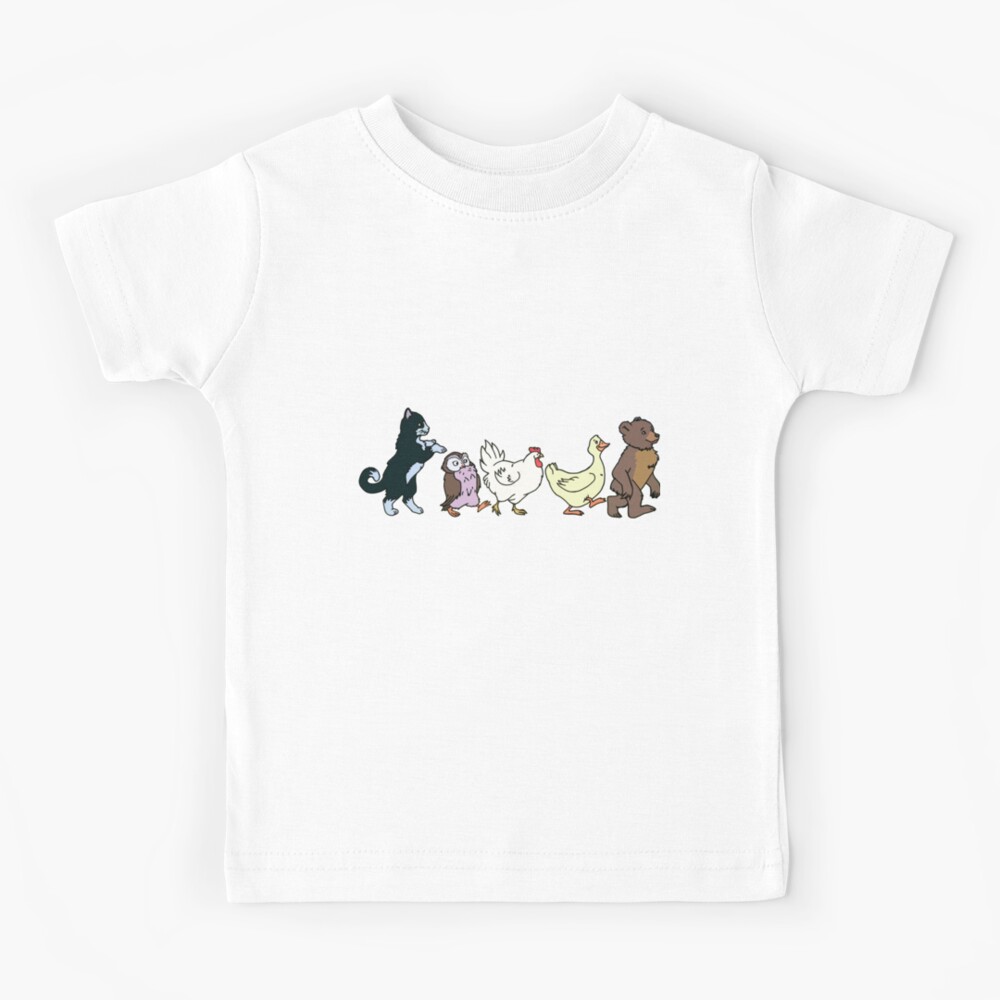 Little Bear and Friends Art Kids T-Shirt