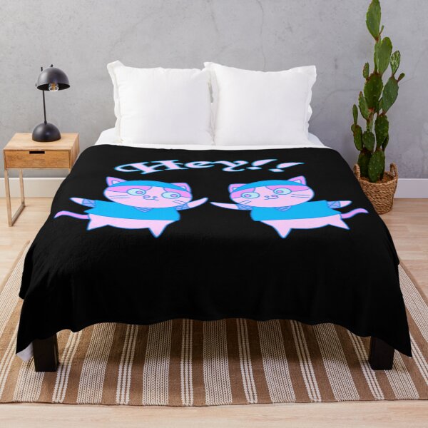 Item preview, Two Cats Say Hey - Cat Says Hey designed and sold by Hanaahashem.