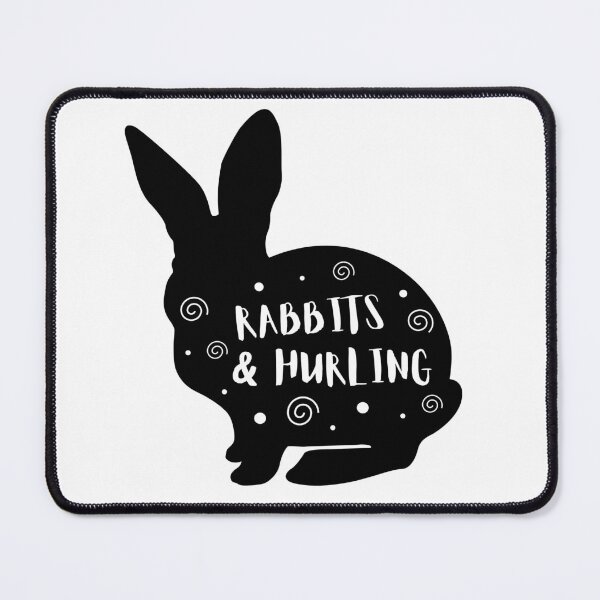 Item preview, Rabbits & Hurling designed and sold by TheGreenGoat.